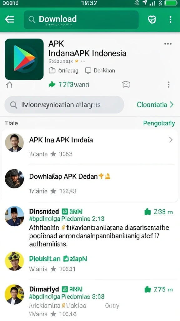 55rk - Tampilan menu utama yang menarik dan mudah dinavigasi.