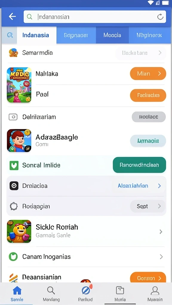 666ff - Screenshot menampilkan grafis yang memukau dari latar belakang permainan.