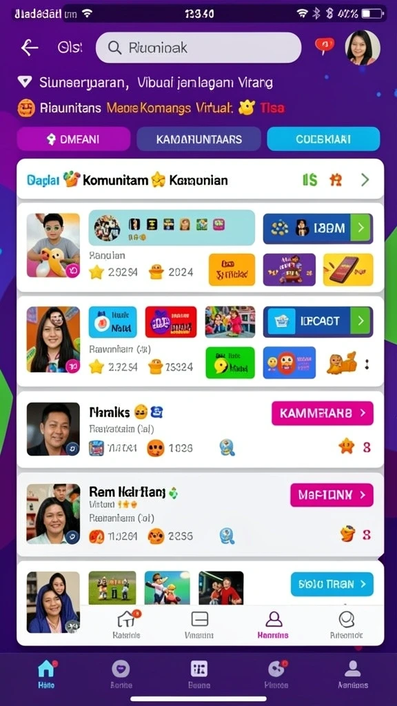 ajaib88 - Tampilan antarmuka yang menarik dan mudah dinavigasi.