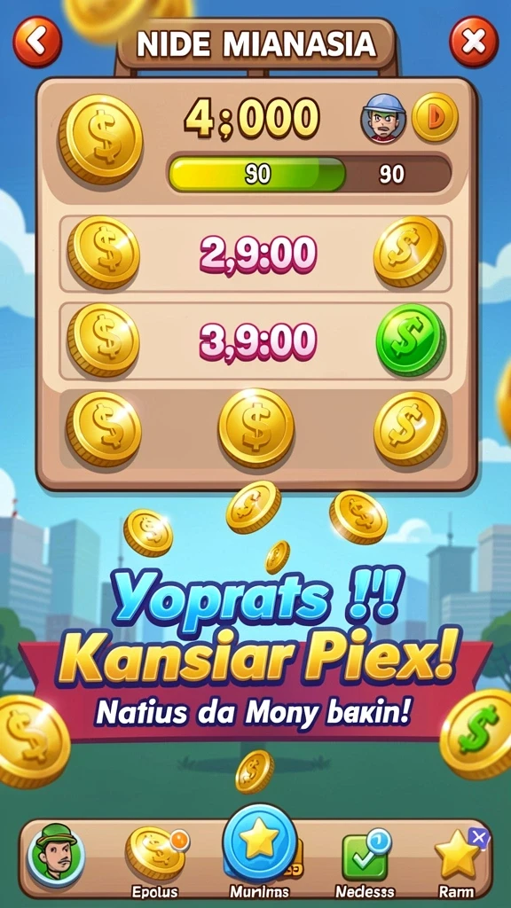 rpvip4 - Tangkapan layar menunjukkan fitur interaksi dengan pemain lain.