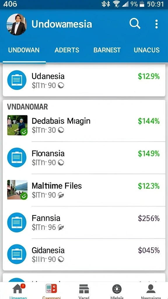 vegas969 - Antarmuka pengguna yang ramah dan menarik.